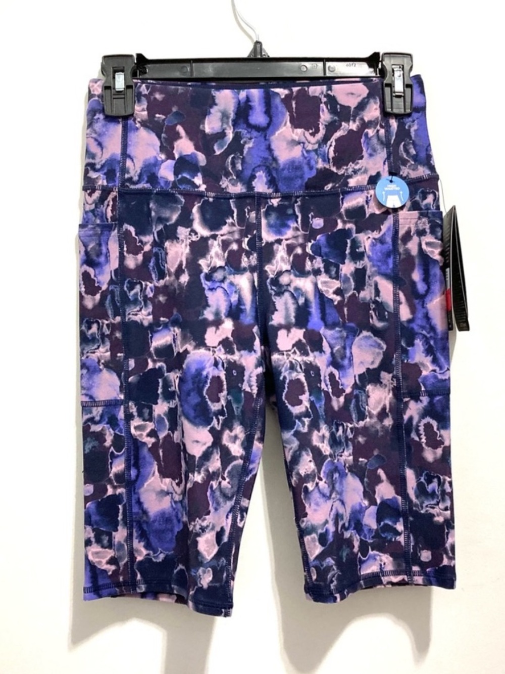NWT Skechers High Waisted 10” Inseam Compression Biker Shorts